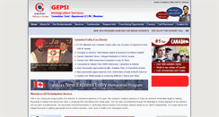 Desktop Screenshot of gepsi.com