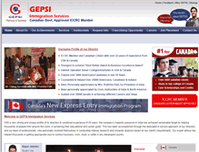 Tablet Screenshot of gepsi.com